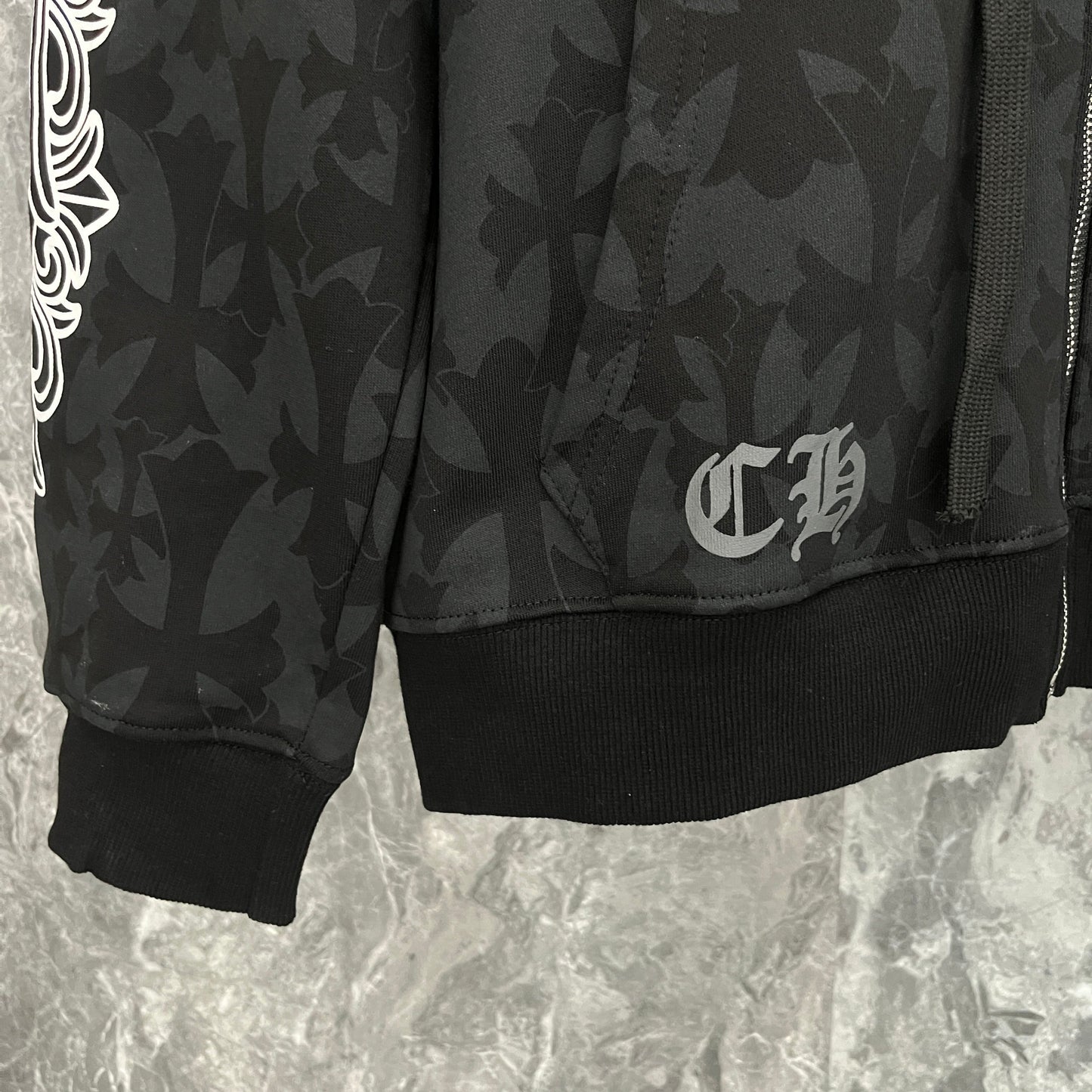 Chrome Hearts Zip Up Hoodie K5028