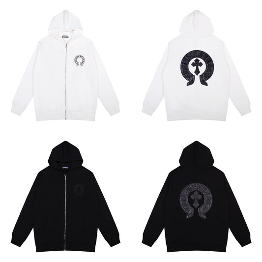 Chrome Hearts Zip Up Hoodie K5020