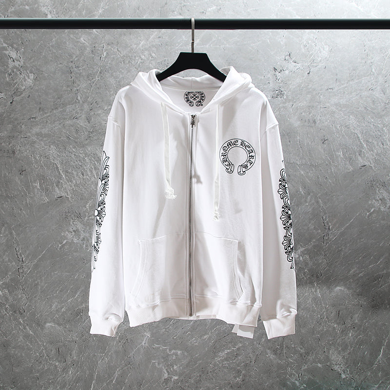 Chrome Hearts Zip Up Hoodie K5001 – CH-STREETS