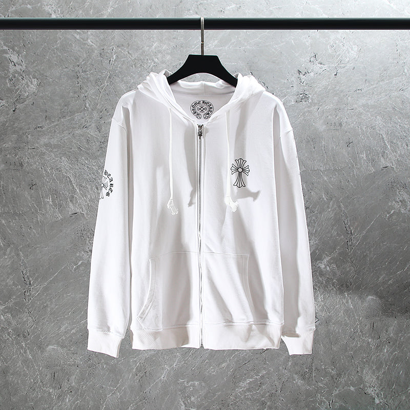 Chrome Hearts Zip Up Hoodie K5007