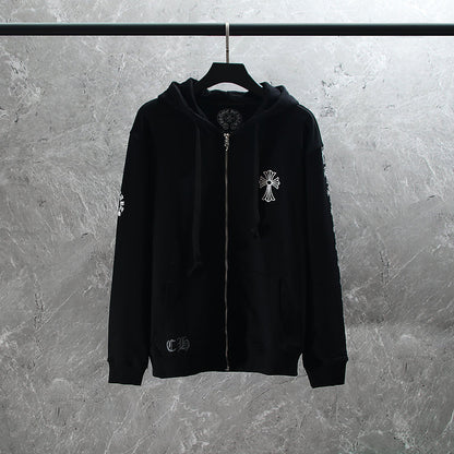 Chrome Hearts Zip Up Hoodie K5007
