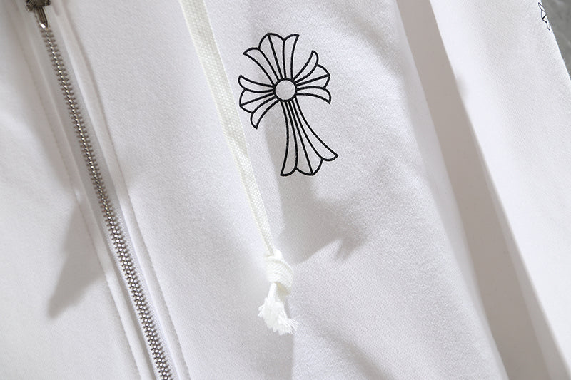 Chrome Hearts Zip Up Hoodie K5007