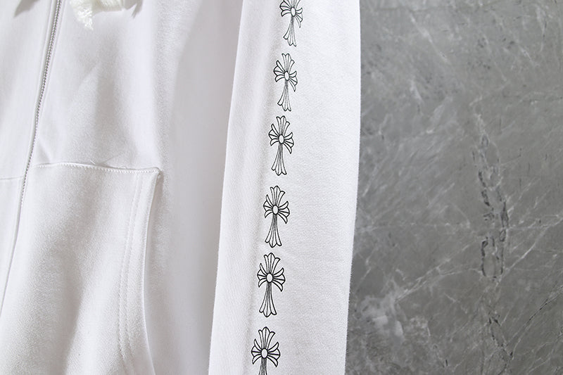 Chrome Hearts Zip Up Hoodie K5007