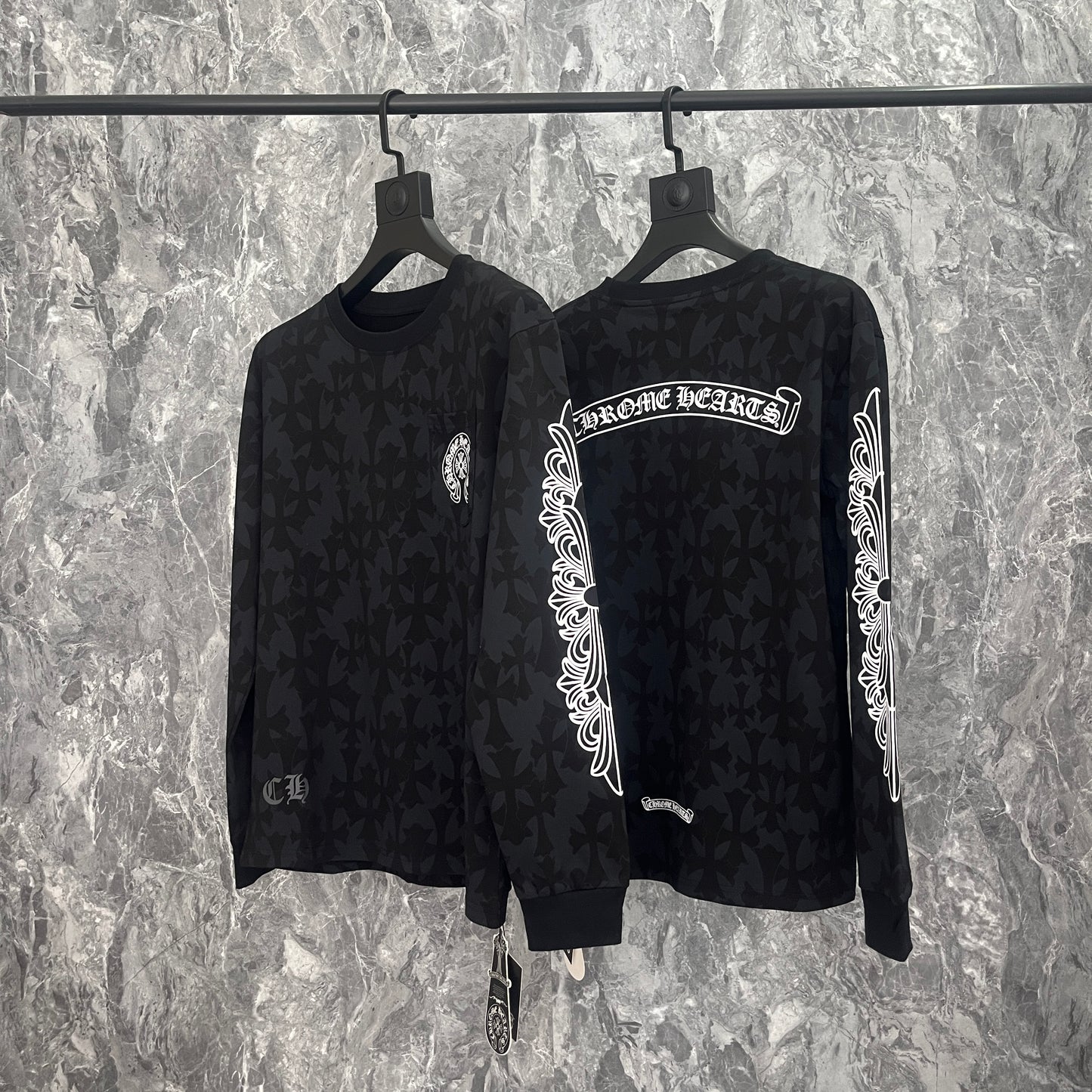 Chrome Hearts Long-Sleeve T-shirt Sweatshirt K9019